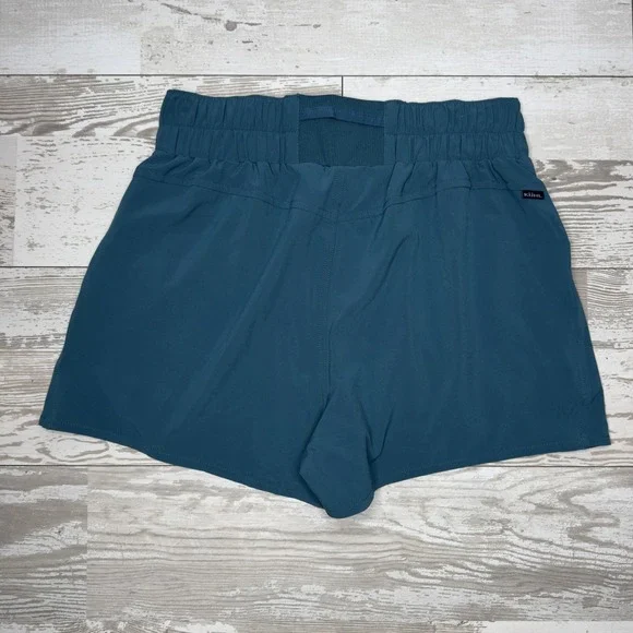 Kuhl Shorts Womens Small Blue Lightweight Hiking Athletic Elastic Waist Pockets - Picture 7 of 10